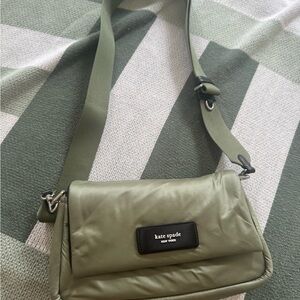 Kate Spade Sage Green Shoulder Bag